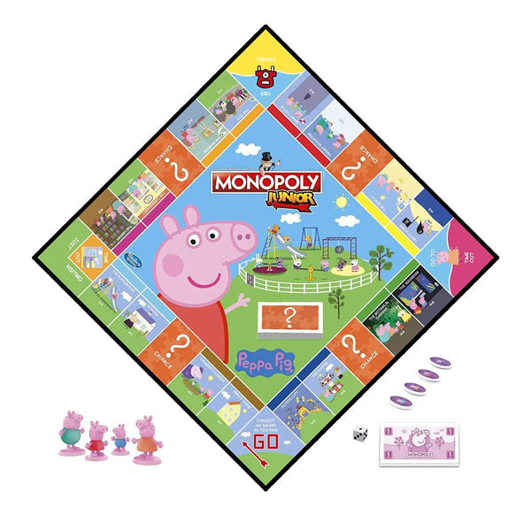Hasbro Gaming Monopoly Junior Peppa Pig