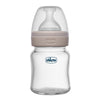 Chicco Well-Being Glass Feeding Bottle 120ml, Slow Flow Neutral 0M+