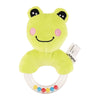 Nuluv Soft Toys Frog Ring Rattle