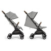 Nuna VIAA™ cabn Ultra-Compact Cabin Stroller Birth to 22kg Seasalt