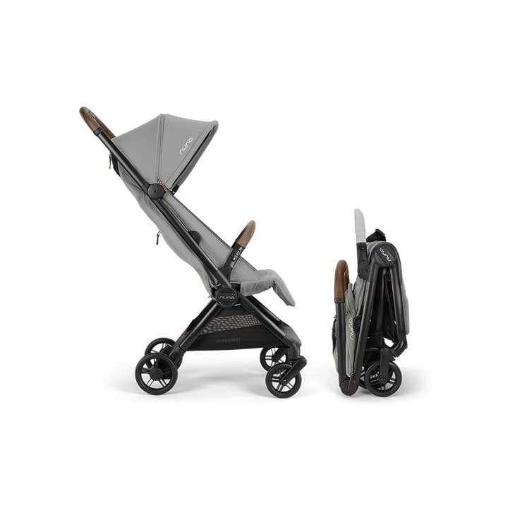 Nuna VIAA™ cabn Ultra-Compact Cabin Stroller Birth to 22kg Seasalt