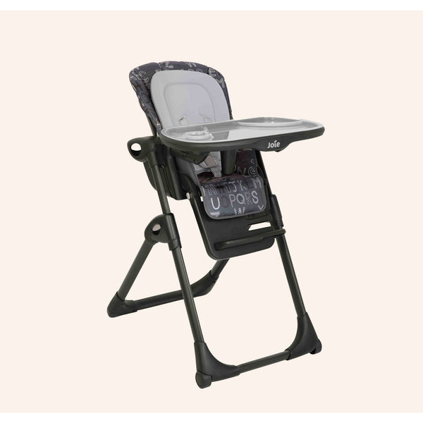 Joie mimzy recline 2 In 1 highchair ABC Charcoal
