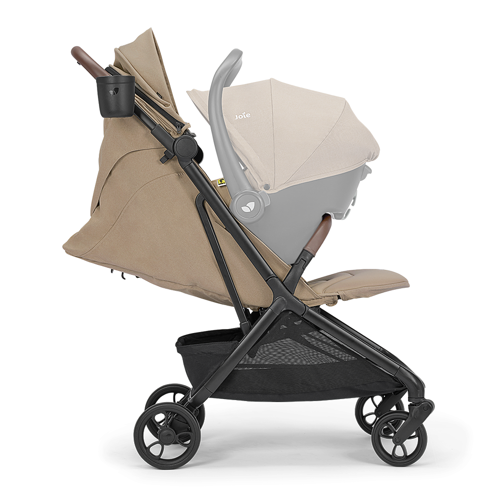 Joie Porto Lightweight Cabin Stroller Birth to 22 kg Cashew