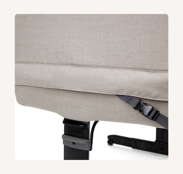 Joie Roomie Go Bedside Crib - Clay