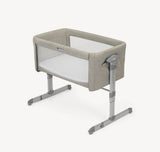 Joie Roomie™ Glide Bedside Crib – Almond