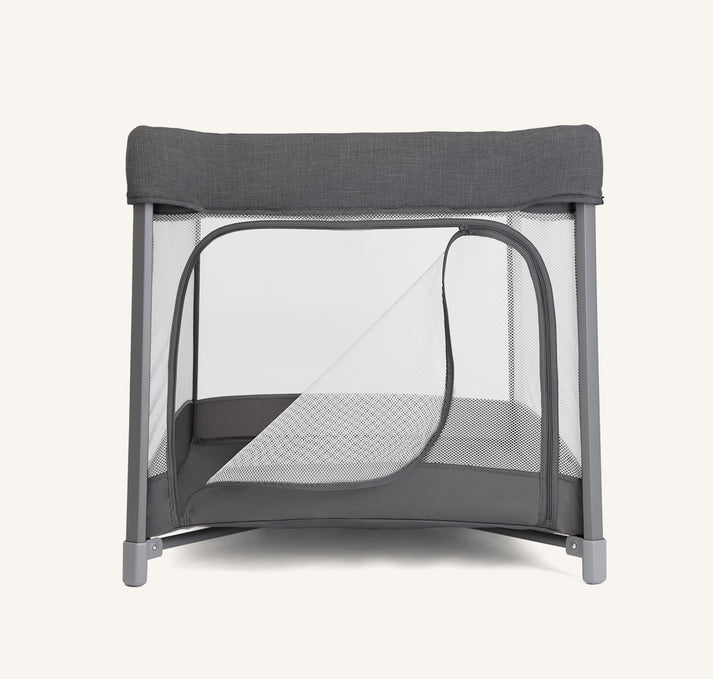 Joie Amigo One-Hand Fold Travel Cot Standard Size Thunder