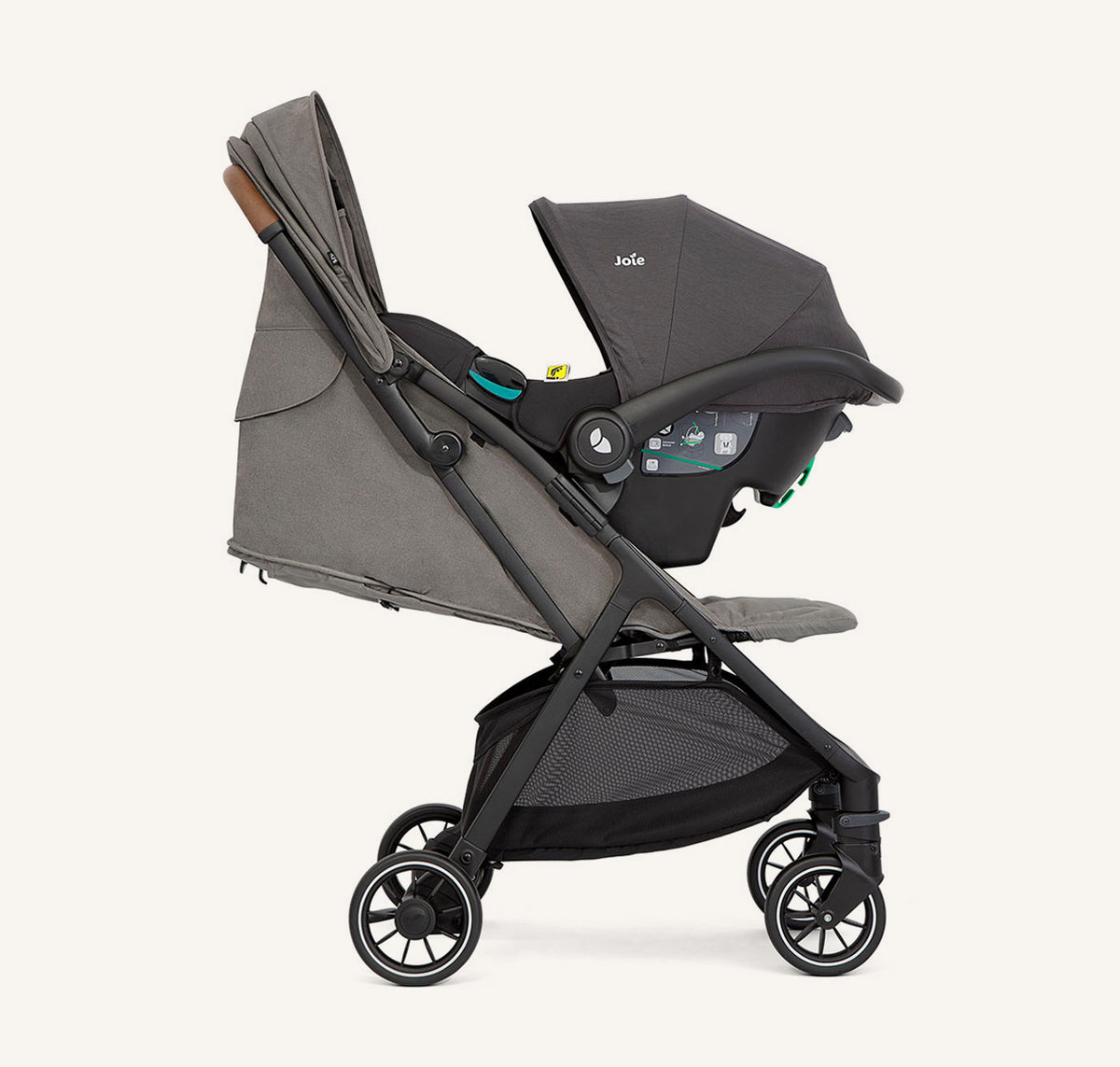 Joie Pact™ Pro Lightweight Compact Stroller – Pebble