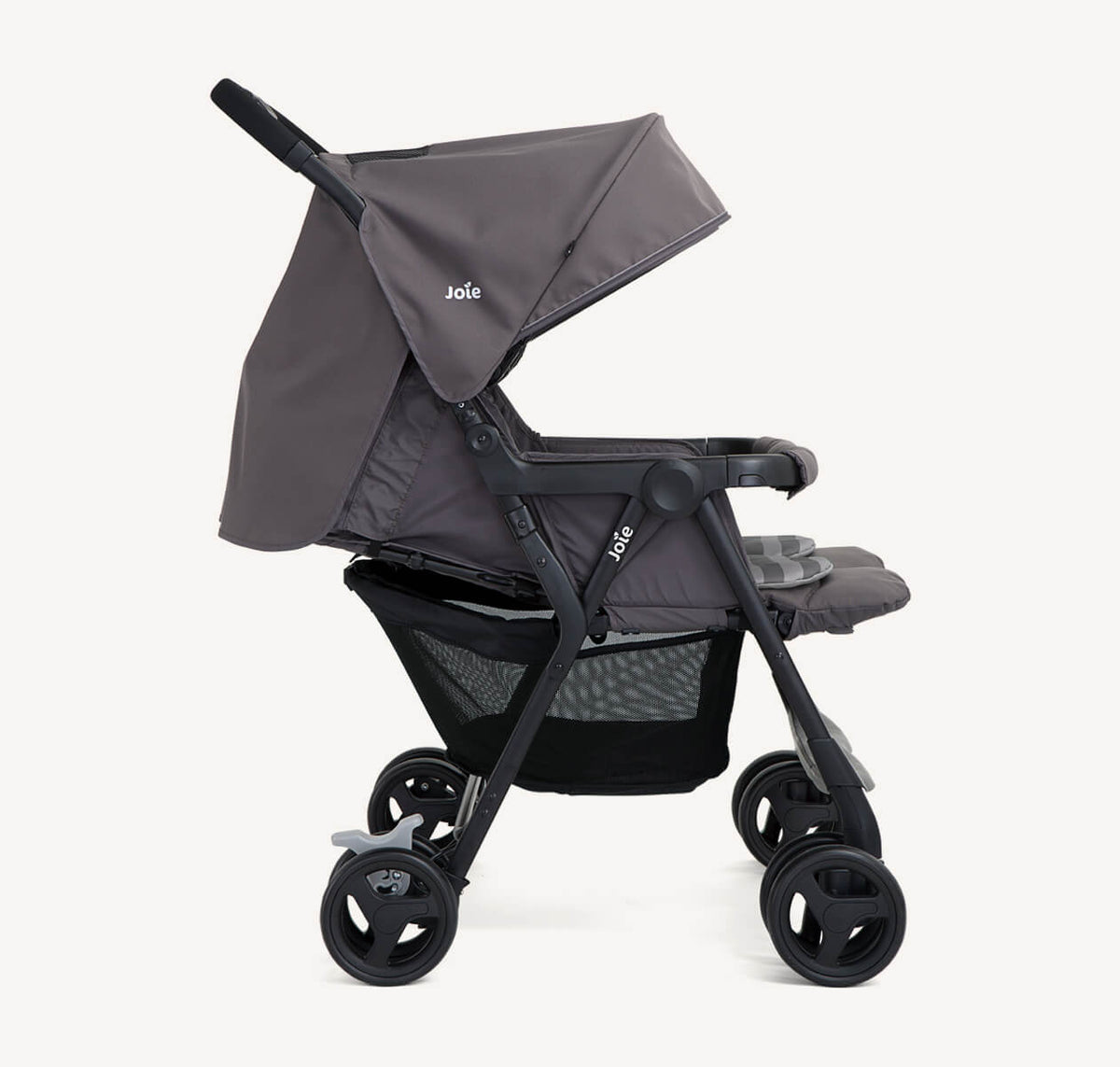 Joie Aire™ Twin Double Stroller – Dark Pewter