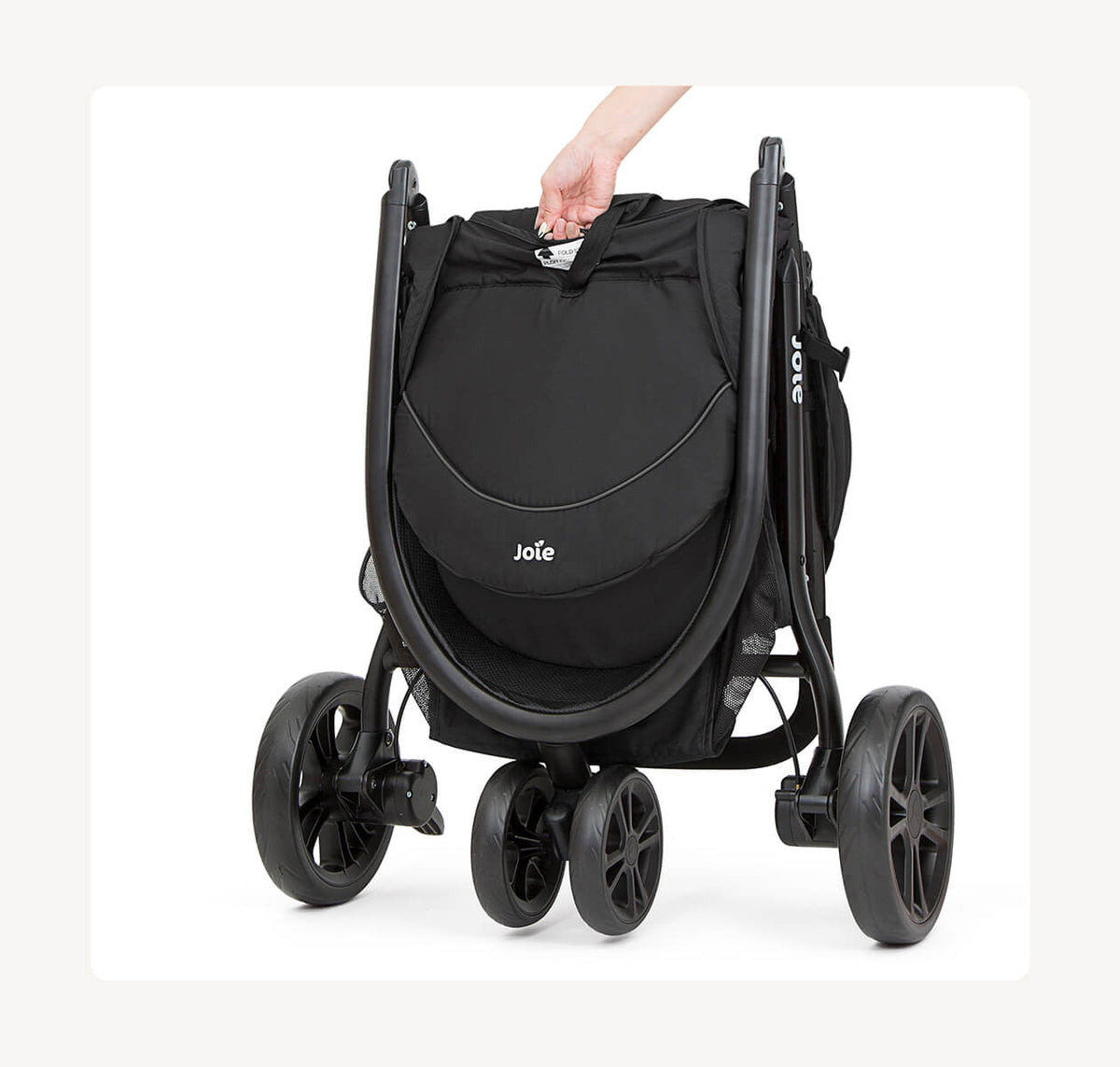 Joie Litetrax™ 3 2in1 3-Wheel Stroller – Coal