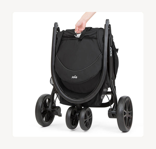 Joie litetrax 3 2in1 3-wheel stroller - Coal