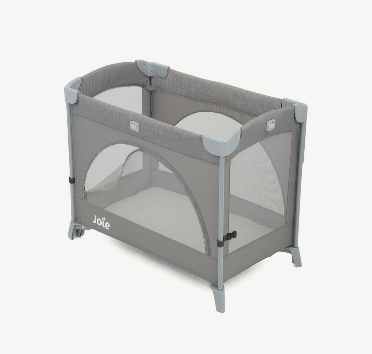 Joie Kubbie™ Sleep Bedside Crib & Travel Cot – Foggy Grey
