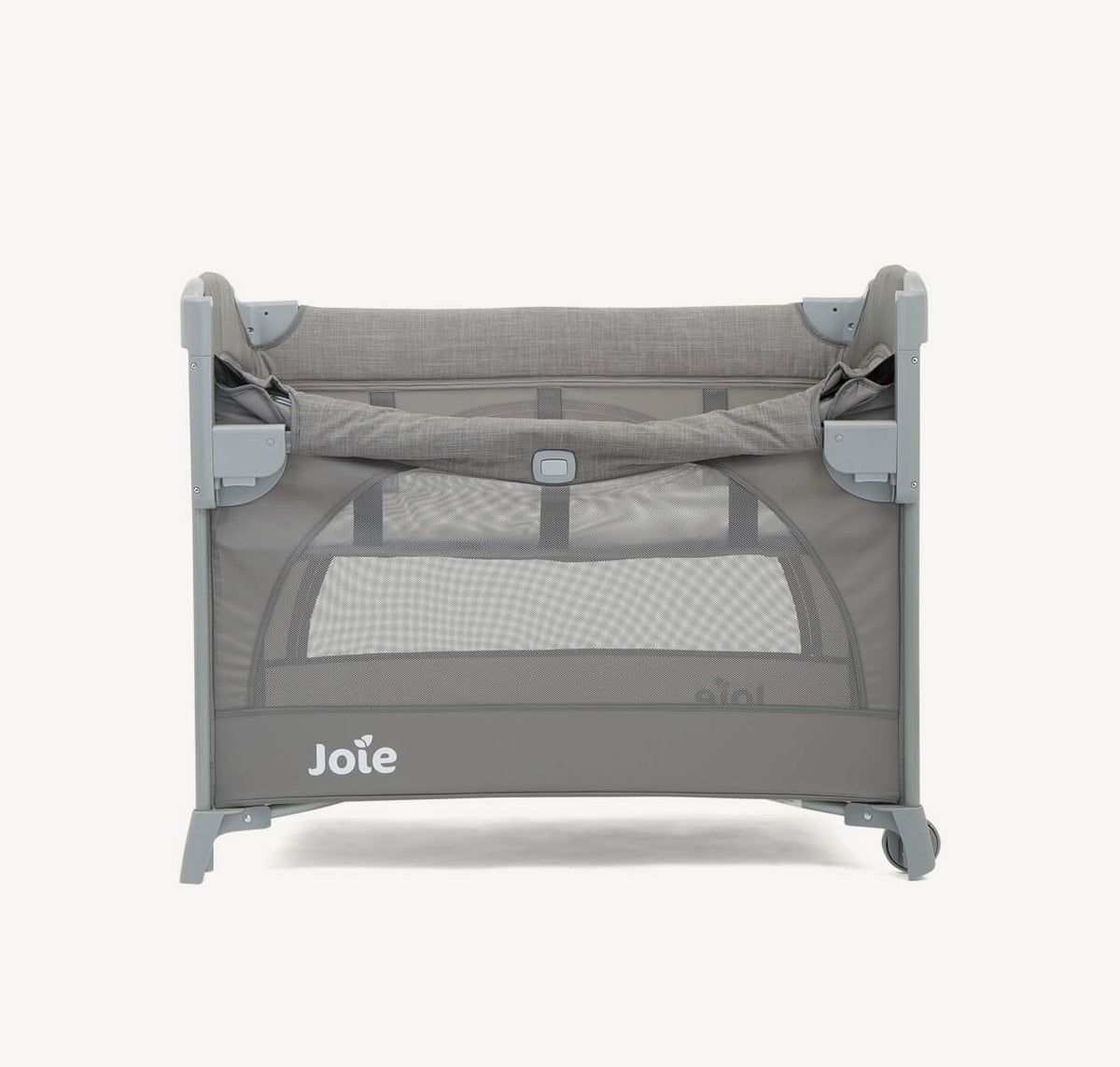 Joie Kubbie™ Sleep Bedside Crib & Travel Cot – Foggy Grey
