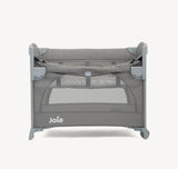 Joie Kubbie™ Sleep Bedside Crib & Travel Cot – Foggy Grey