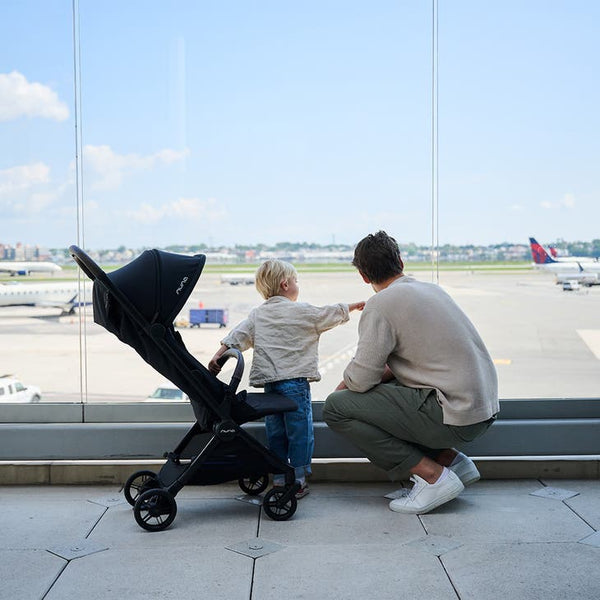Nuna VIAA™ cabn Ultra-Compact Cabin Stroller Birth to 22kg Caviar