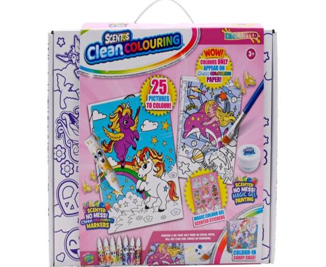 SCENTOS Clean coloring Box Set Enchanted
