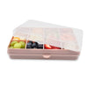 Melii Snackle Box Regular Pink 12 Compartment