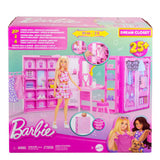 Barbie Dream Closet Doll & Playset 3 ft Wide Pink
