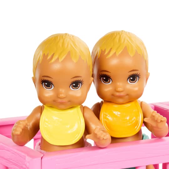 Barbie Skipper Babysitter Twin Nursery Playset - Multicolour