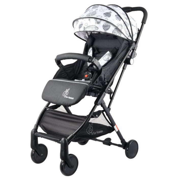 R For Rabbit Stroller Pocket Stroller Lite Black White