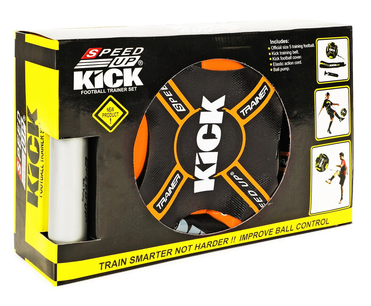 Speed Up Kick Football Trainer Set (Yellow And Black)