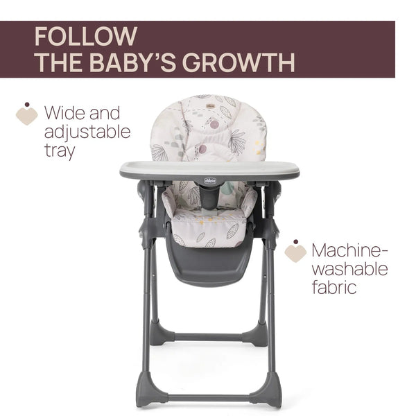 Chicco Polly Easy High Chair - Woodland