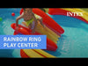 Intex Rainbow Ring Inflatable Play Center With Slide 2Y+