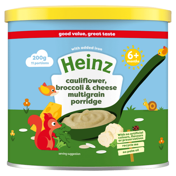 Heinz Cereal Cauliflower Broccoli & Cheese