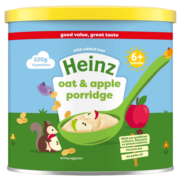 Heinz Cereal Oat & Apple Porridge