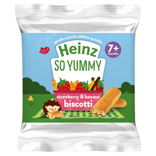 Heinz Biscotti Strawberry & Banana