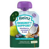 Heinz Immunity Support Blueberry Coconut & Oat Baby Food Pouch 7+ Months 85 g