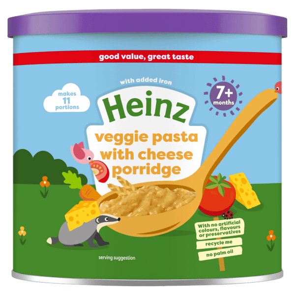 Heinz Cereal Veggie Pasta With Cheese Porridge
