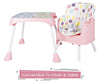 R For Rabbit High Chair Cherry Berry Grand Pink White