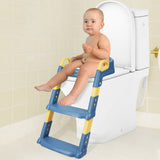 R For Rabbit Potty Step Stool Hilltop Blue Yellow