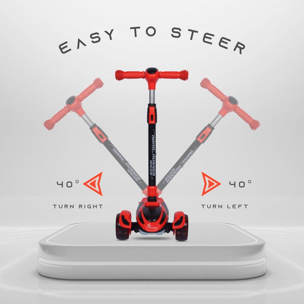 R for Rabbit Scooter Road Runner Racer - Red Black