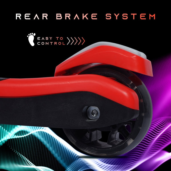 R for Rabbit Scooter Road Runner Racer - Red Black