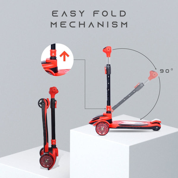 R for Rabbit Scooter Road Runner Racer - Red Black