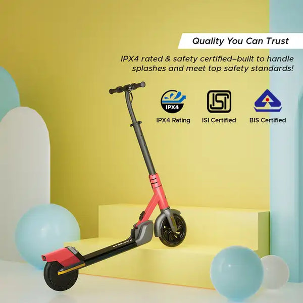 EMotorad Formula Fun Lil E Junior Ride on Scooter - Red