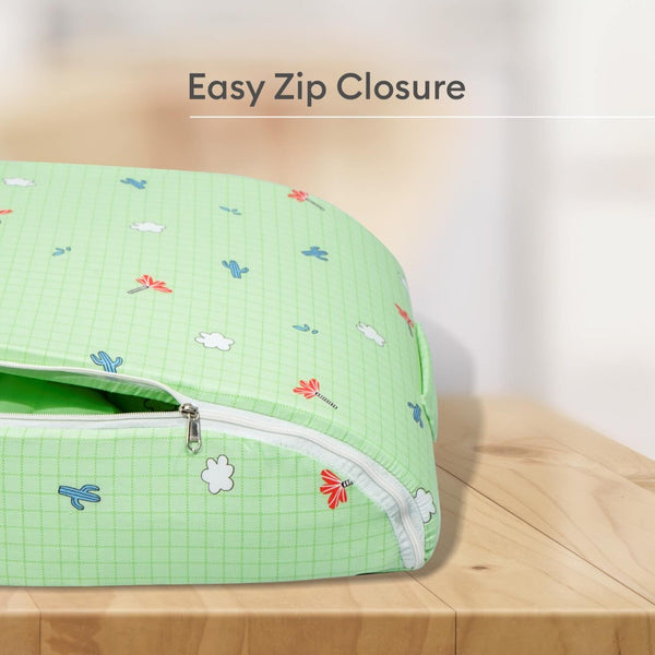 R For Rabbit Bedding Baby Nest Lite Green