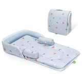 R For Rabbit Bedding Baby Nest Lite Grey