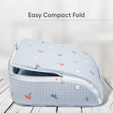 R For Rabbit Bedding Baby Nest Lite Grey