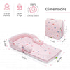 R For Rabbit Bedding Baby Nest Lite Pink
