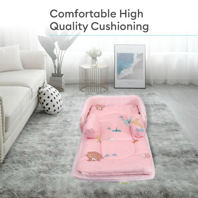 R For Rabbit Bedding Baby Nest Lite Blush Pink