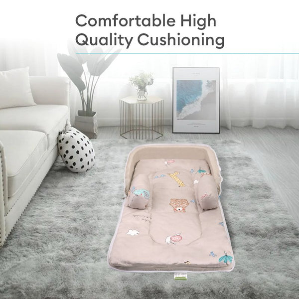 R For Rabbit Bedding Baby Nest Lite Tan Brown