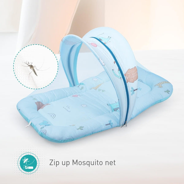 R For Rabbit Bedding Snuggy Safari Blue