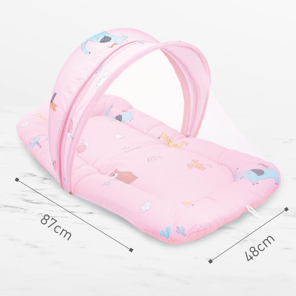 R For Rabbit Bedding Snuggy Safari Pink