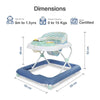 R For Rabbit Baby Walker Step Up Baby Walker Blue