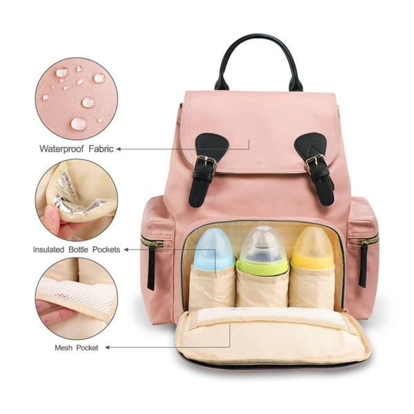 R For Rabbit Diaper Bag Caramello Bliss Pink