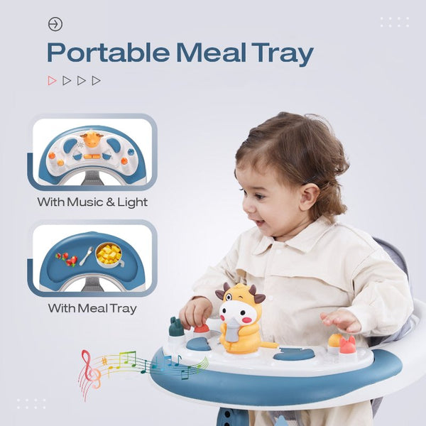 R For Rabbit Baby Walker Little Feet Plus Blue