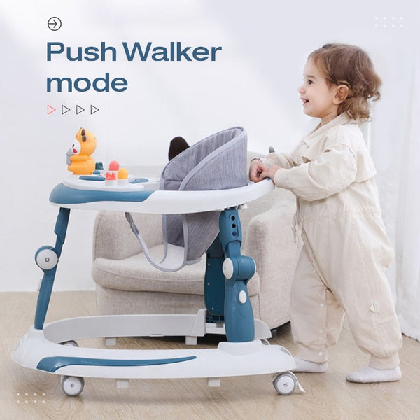 R For Rabbit Baby Walker Little Feet Plus Blue