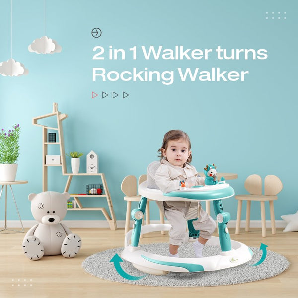 R For Rabbit Baby Walker Little Feet Plus Green